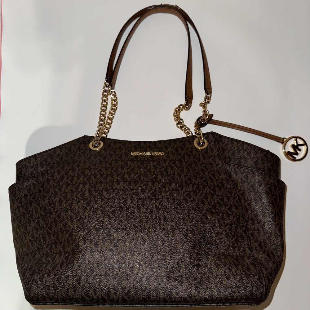 Michael Kors Brown Tote Bag